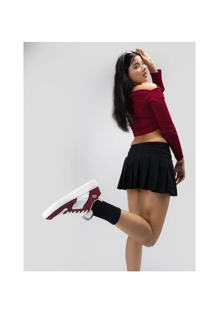 Bacca Bucci Cosmic Wine Cosmic Dream Sneakers 3D tongue, transparent sole, and galaxy-grade comfort for every step for Women | Best Price UAE